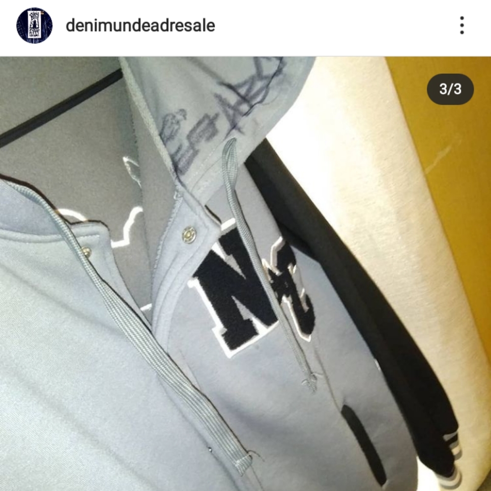 Custom NorCal Letterman style hoodie